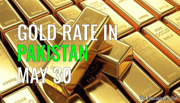 Gold Rate in Pakistan Today 30th May 2021