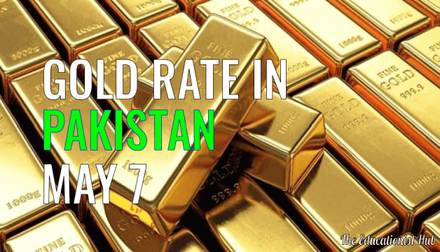 Gold Rate in Pakistan Today, 7th May 2021