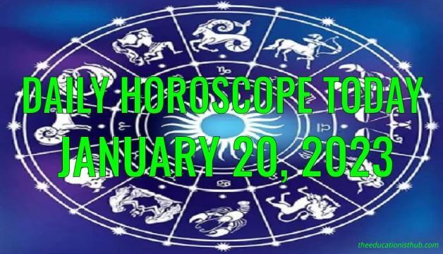 Daily Horoscope Today, 20th January 2023