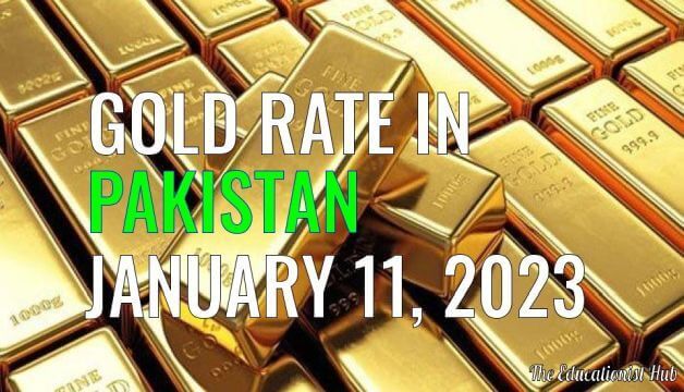 Gold Rate in Pakistan Today 11th January 2023