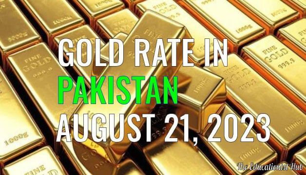 Latest Gold Rate in Pakistan Today 12th August 2023