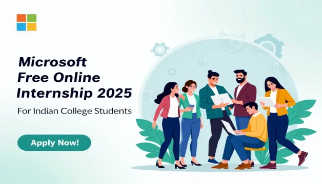 microsoft free online internship for india college students