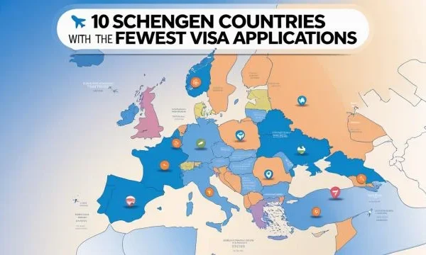 10 Schengen Countries With the Fewest Visa Applications