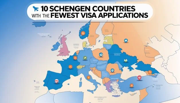 10 Schengen Countries With the Fewest Visa Applications