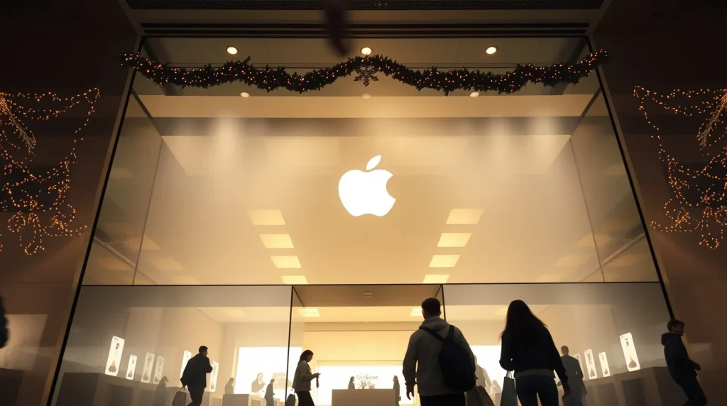 Apple Clocks Record Holiday Sales, But iPhone Demand Dips