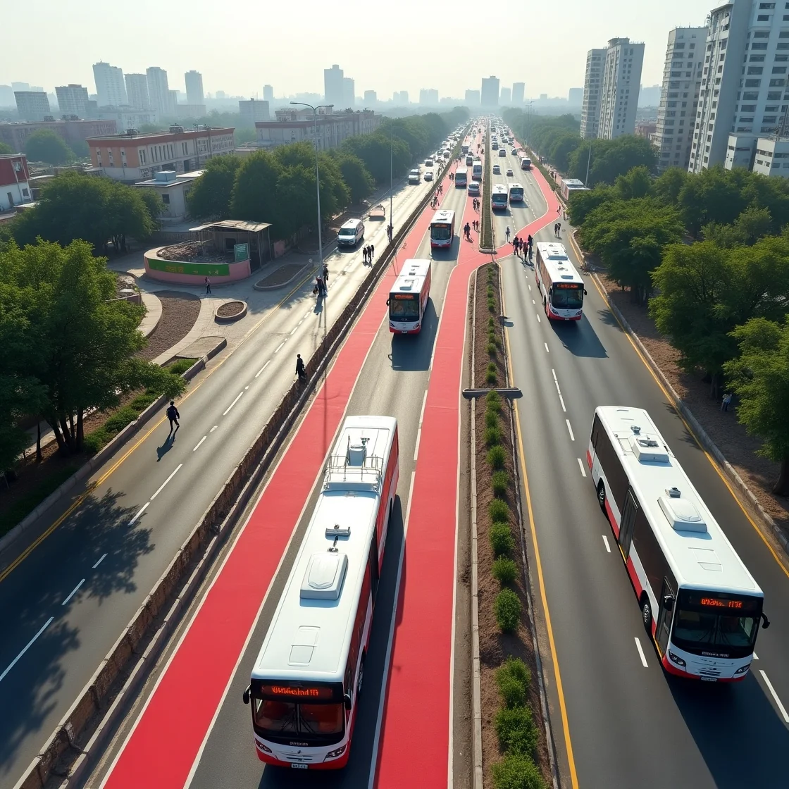 BRT Red line project