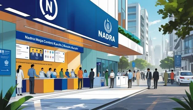 NADRA MEGA CENTER KARACHI