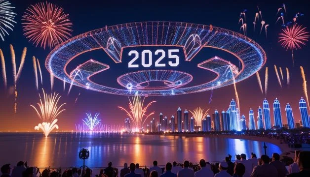 Ras Al Khaimah Rings in 2025 with Record-Breaking Drone Show