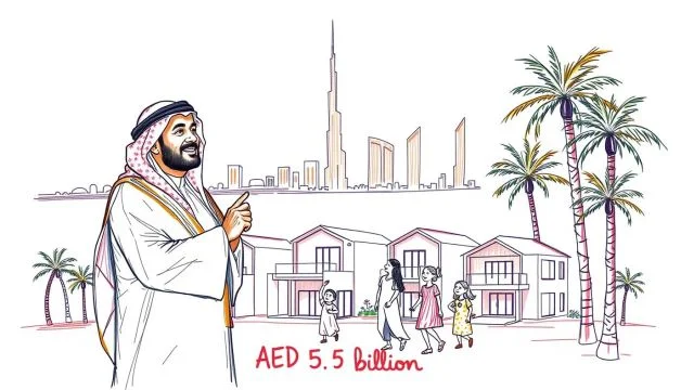 Sheikh Mohammed Launches AED 5.4 Billion Housing Initiative for Emirati Families