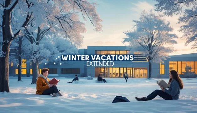 winter vacations extended