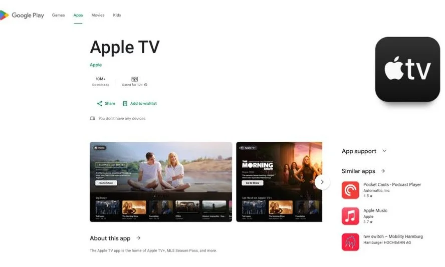 Apple TV App Finally Arrives on Android Phones and Tablets