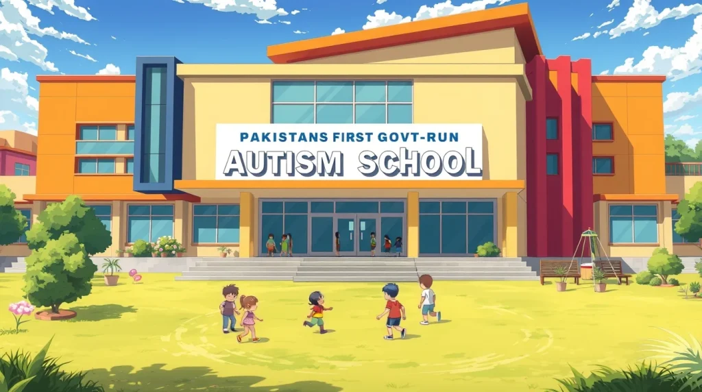 Pakistan’s First Govt-Run Autism School Nears Completion in Lahore