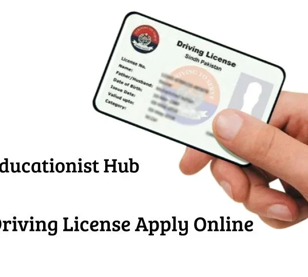 Sindh Driving License Apply Online