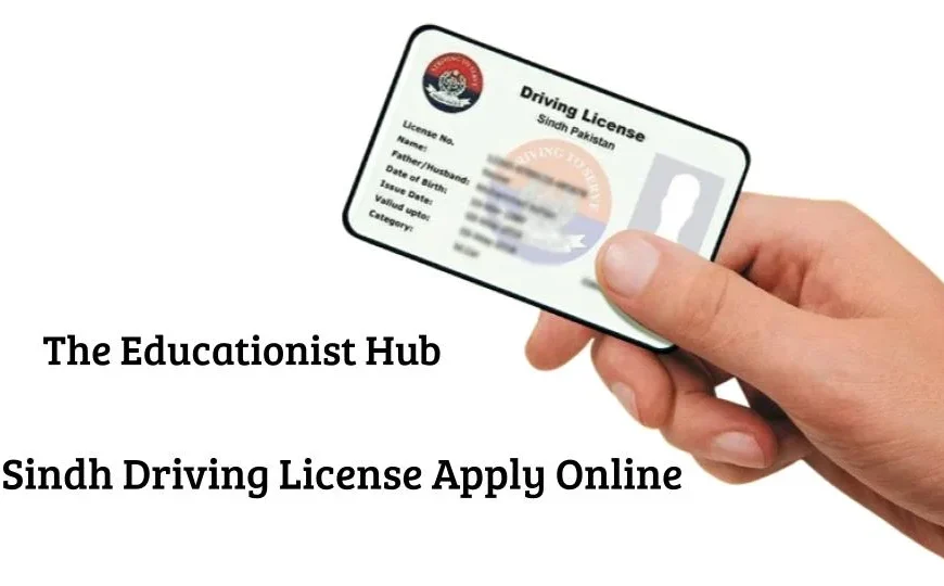 Sindh Driving License Apply Online