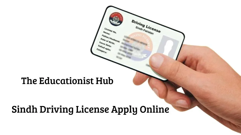 Sindh Driving License Apply Online