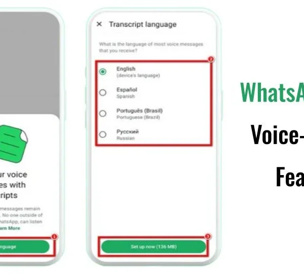 Use Voice Message Transcriptions on WhatsApp